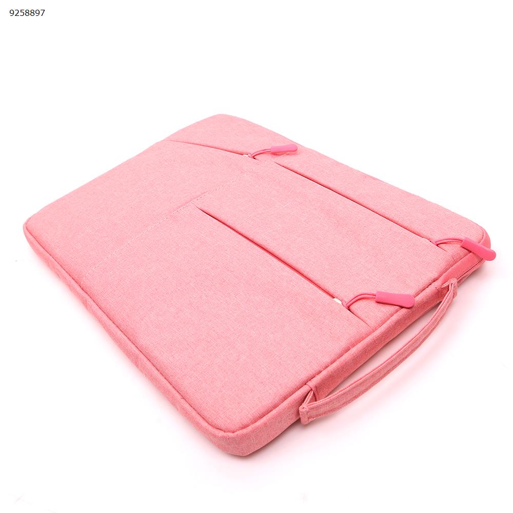 13.3 INCHES，In the notebook, bold bag Korean version of Apple flat computer bag fashion computer bag,pink Storage bag 13.3 INCHES