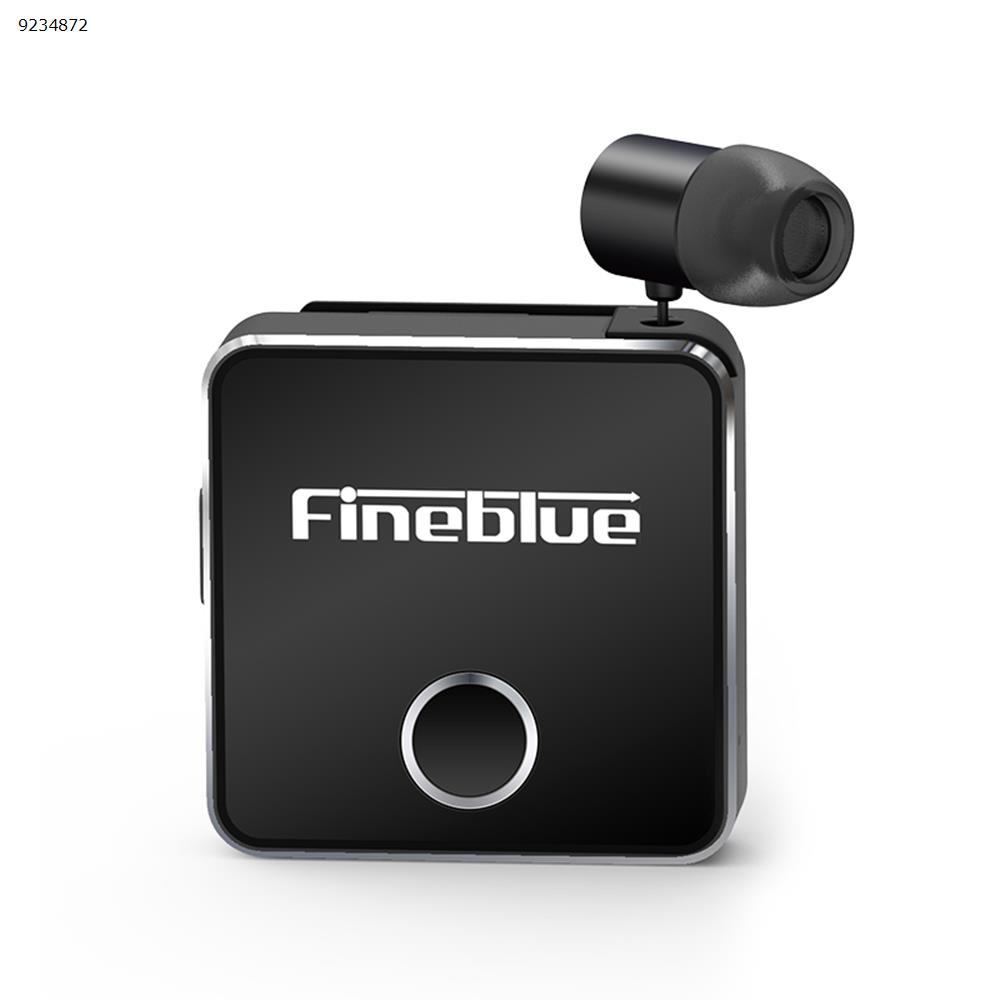 FINEBLUE Business Lavalier Bluetooth Headset (F1) BLACK Headset F1