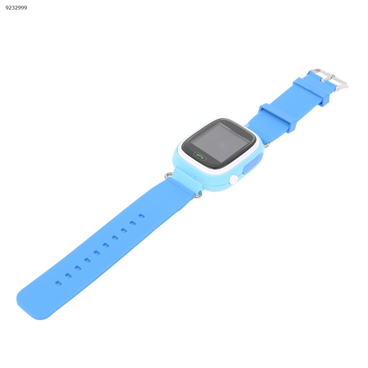 Q90 smart children's phone watch color screen touch screen GPS positioning  blue Smart Wear Q90