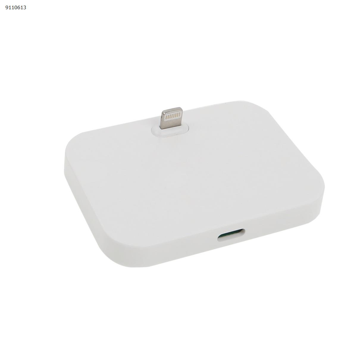 Picture of Data Sync Charger Docking Station 8 Pin Dock Cradle for Apple iPhone 5 6th White