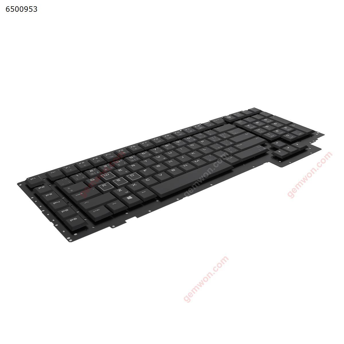 HP 17-AP  BLACK (Without FRAME ） Other Language 2B-BB559H100 BGUBA3AF7AE007 Laptop Keyboard (A+)