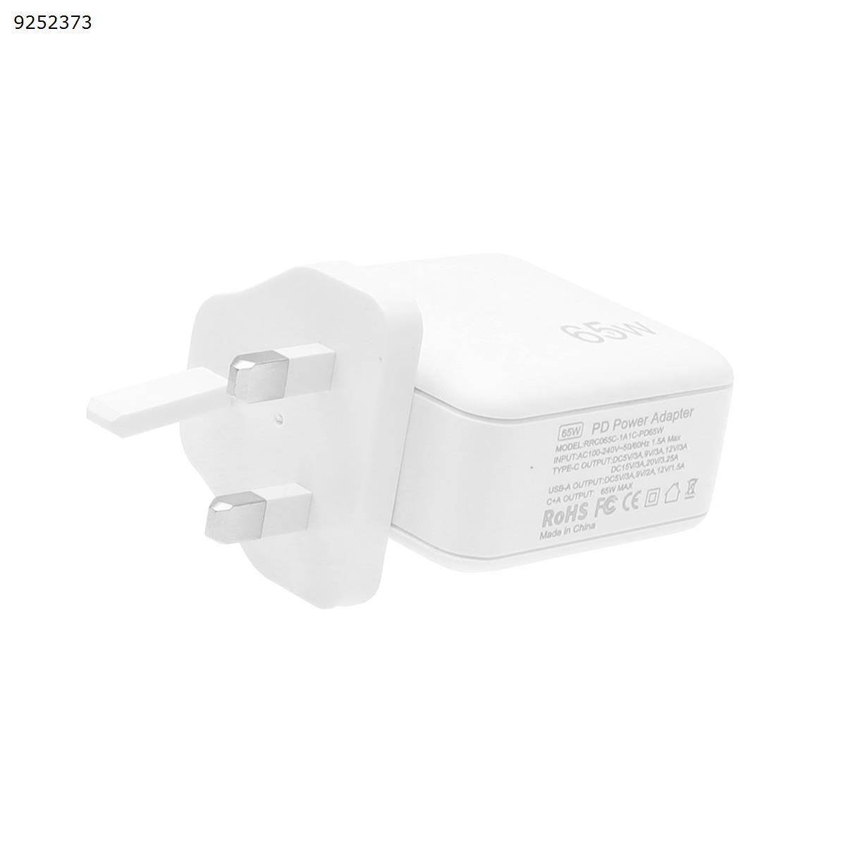 PD fast charge QC fast charge PD+QC  65w  UK