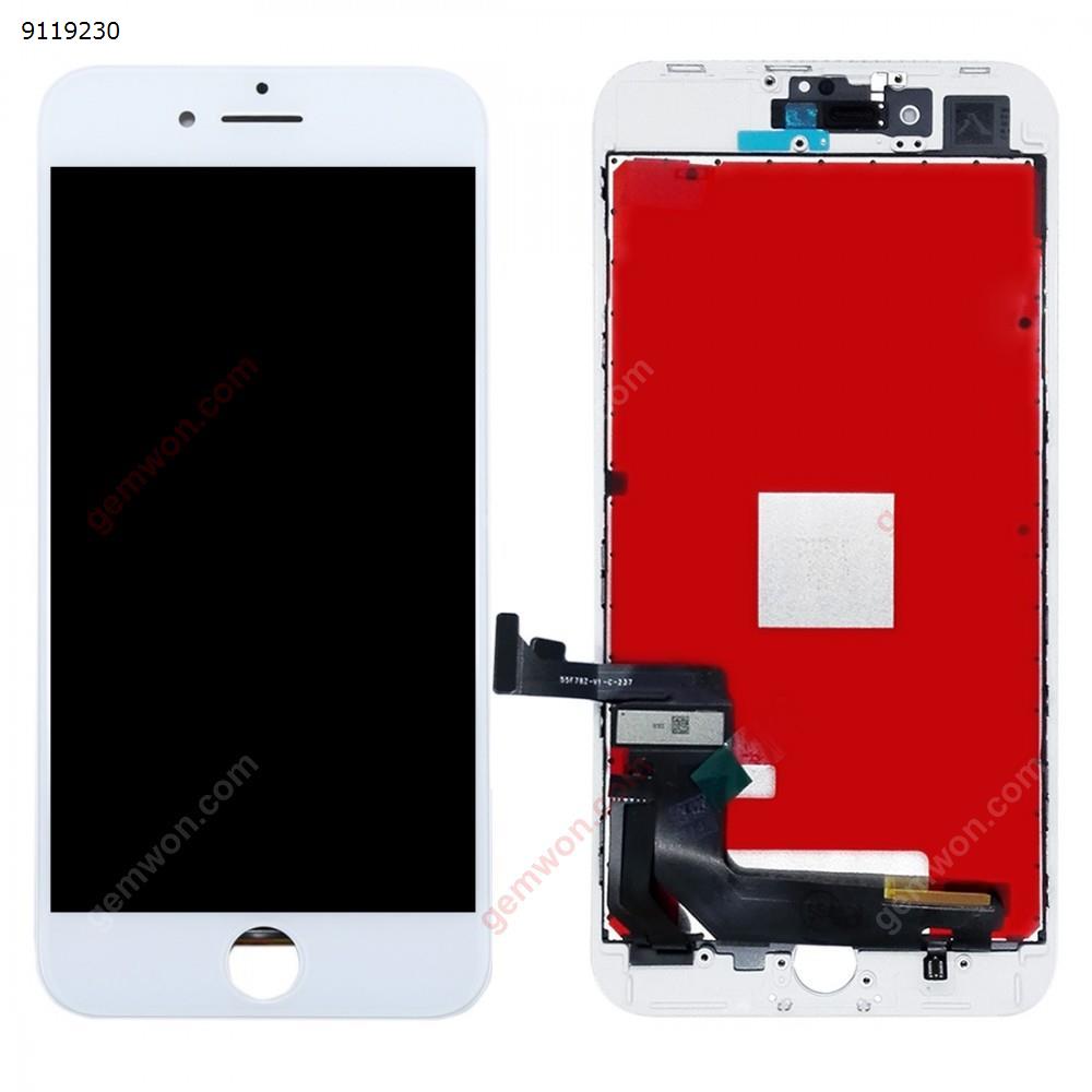 LCD Screen and Digitizer Full Assembly for iPhone 8 Plus White Replacement Parts iPhone Replacement Parts iPhone 8 Plus Parts