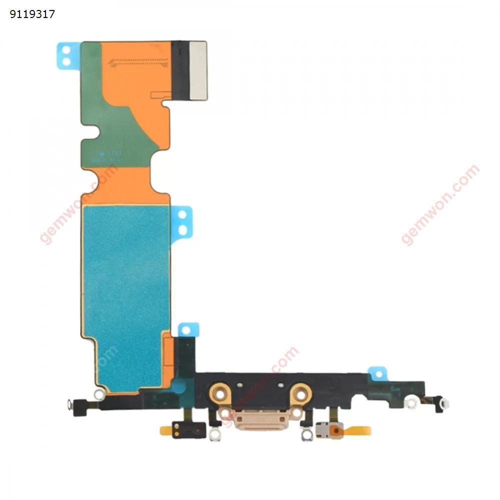 Charging Port Flex Cable for iPhone 8 Plus Gold Ribbon Replacement Repair Spare Parts iPhone Replacement Parts iPhone 8 Plus Parts