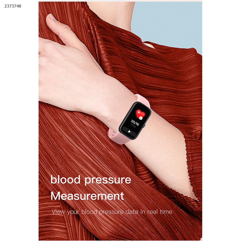 The new 1.47 inch bluetooth watch blood pressure blood oxygen heart rate pedometer exercise menstrual cycle smart bracelet C11 red Smart Wear C11