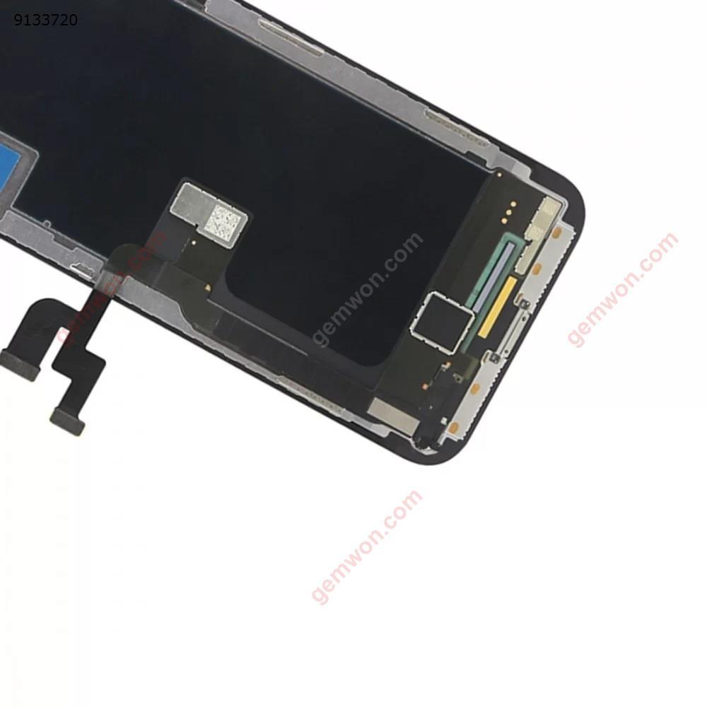 LCD Screen and Digitizer Full Assembly (OLED Material) for iPhone X (Black) iPhone Replacement Parts Apple iPhone X