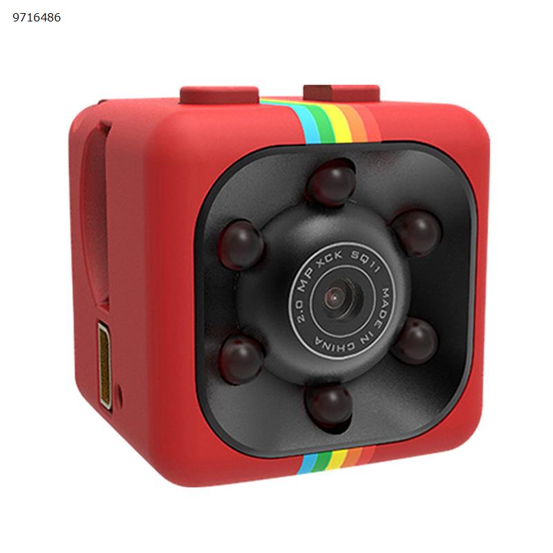 Camera aerial camera night vision HD 1080P outdoor sports direct recording video DV camera SQ11 red Camera SQ11