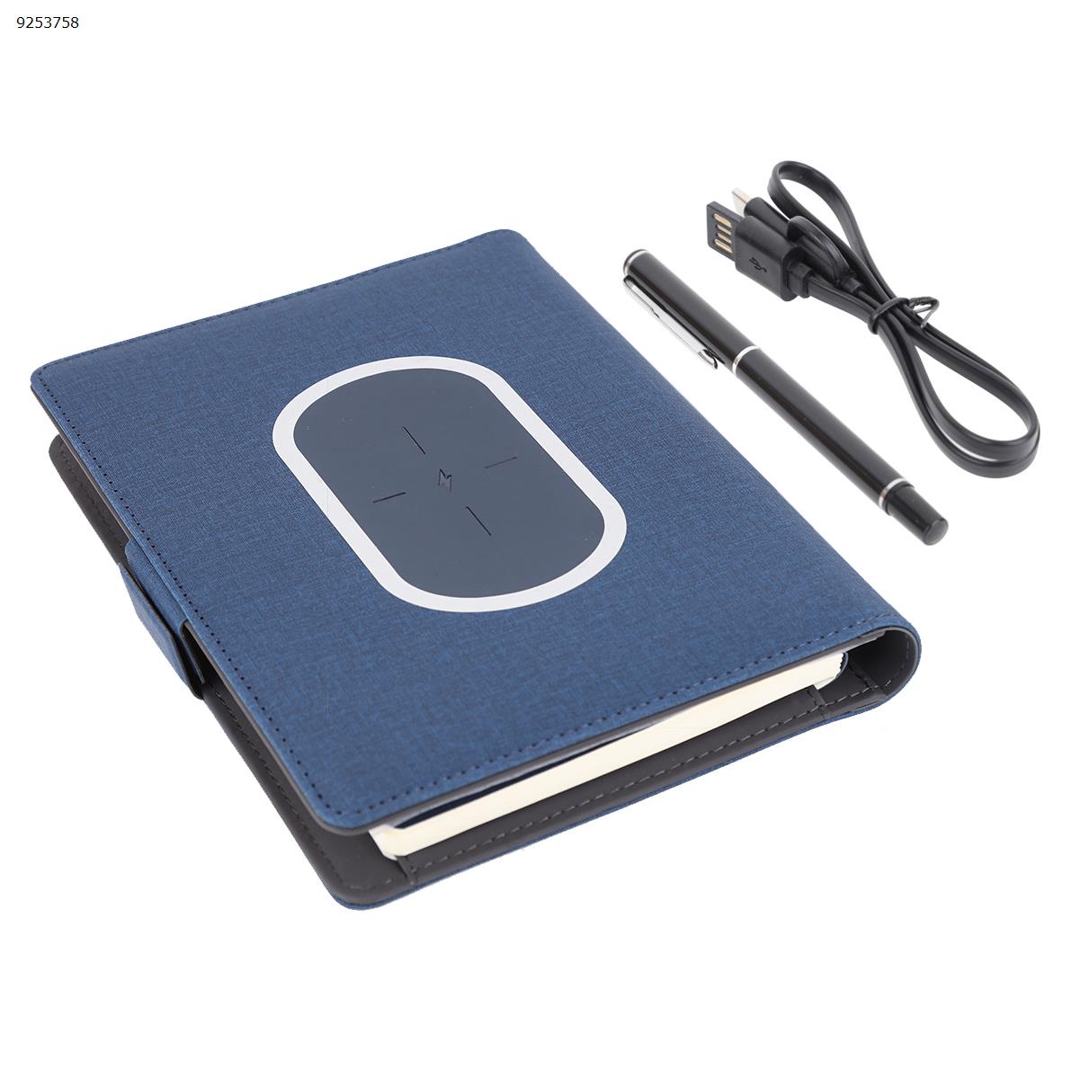 Wireless charging notepad (blue) Charger & Data Cable N\A