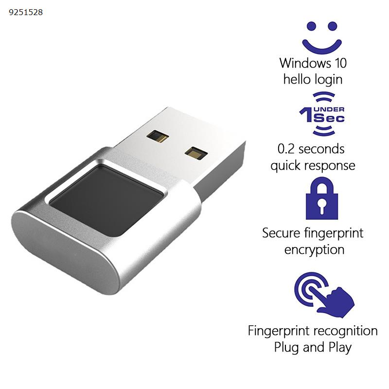 USB Fingerprint Logger/Windows Hello Dongle/USB Fingerprint Reader Office Products U8