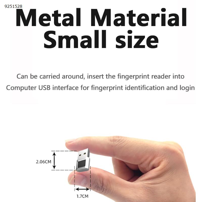 USB Fingerprint Logger/Windows Hello Dongle/USB Fingerprint Reader Office Products U8