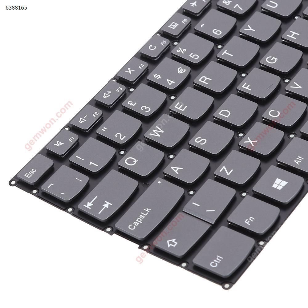 LENOVO V720-14 V720-14IKB V720-14-ISE 7000-13 GRAY  Backlit Win8 UK PC4SPB-US P/N KT01-18A5AS01USRA000 SN20R55324 Laptop Keyboard (OEM-B)