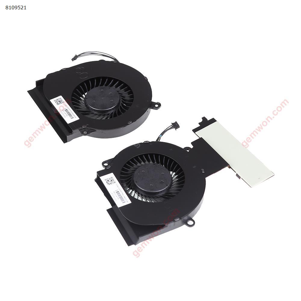 HP 15-DC DC0004TX DC0005 dc0007 DC0009 DC0011 DC0013TX （ CPU+GPU，Original） Laptop Fan N/A