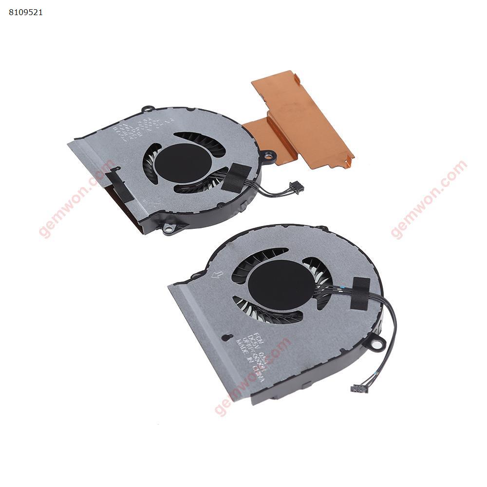 HP 15-DC DC0004TX DC0005 dc0007 DC0009 DC0011 DC0013TX （ CPU+GPU，Original） Laptop Fan N/A