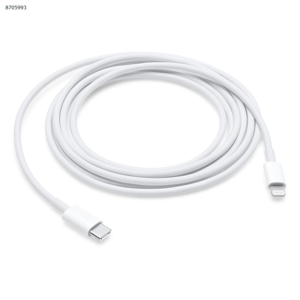Picture of Apple Charger Data Cable USB-C to Lightning Cable 2m for iPhone 11 12 13 xsmax 8p White A-