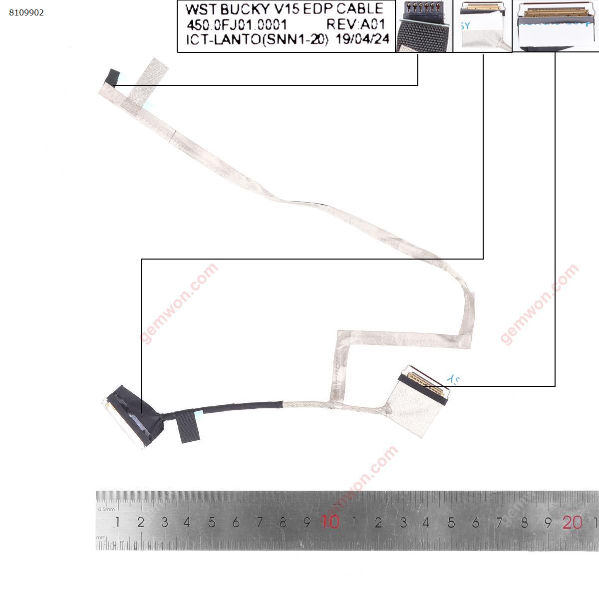 DELL 5481 V5481 Inspiron 5480. LCD/LED Cable 06N0F2  450.0FJ01.0001