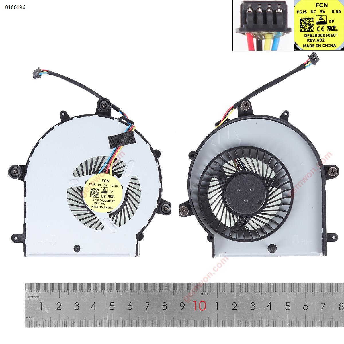 HP probook 655 650 G2 650 G3 (Original，Version 2)  Laptop Fan N/A