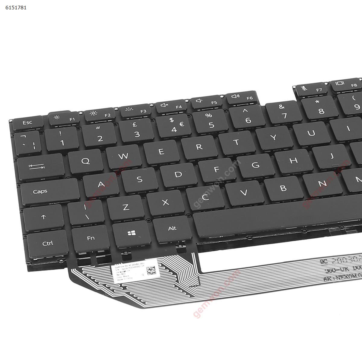 HUAWEI MACH W19 W29 BLACK (Without FRAME，Backlit,Win8)  UK 9Z.NEXBH.00U QA26757045000342 Laptop Keyboard (Original)