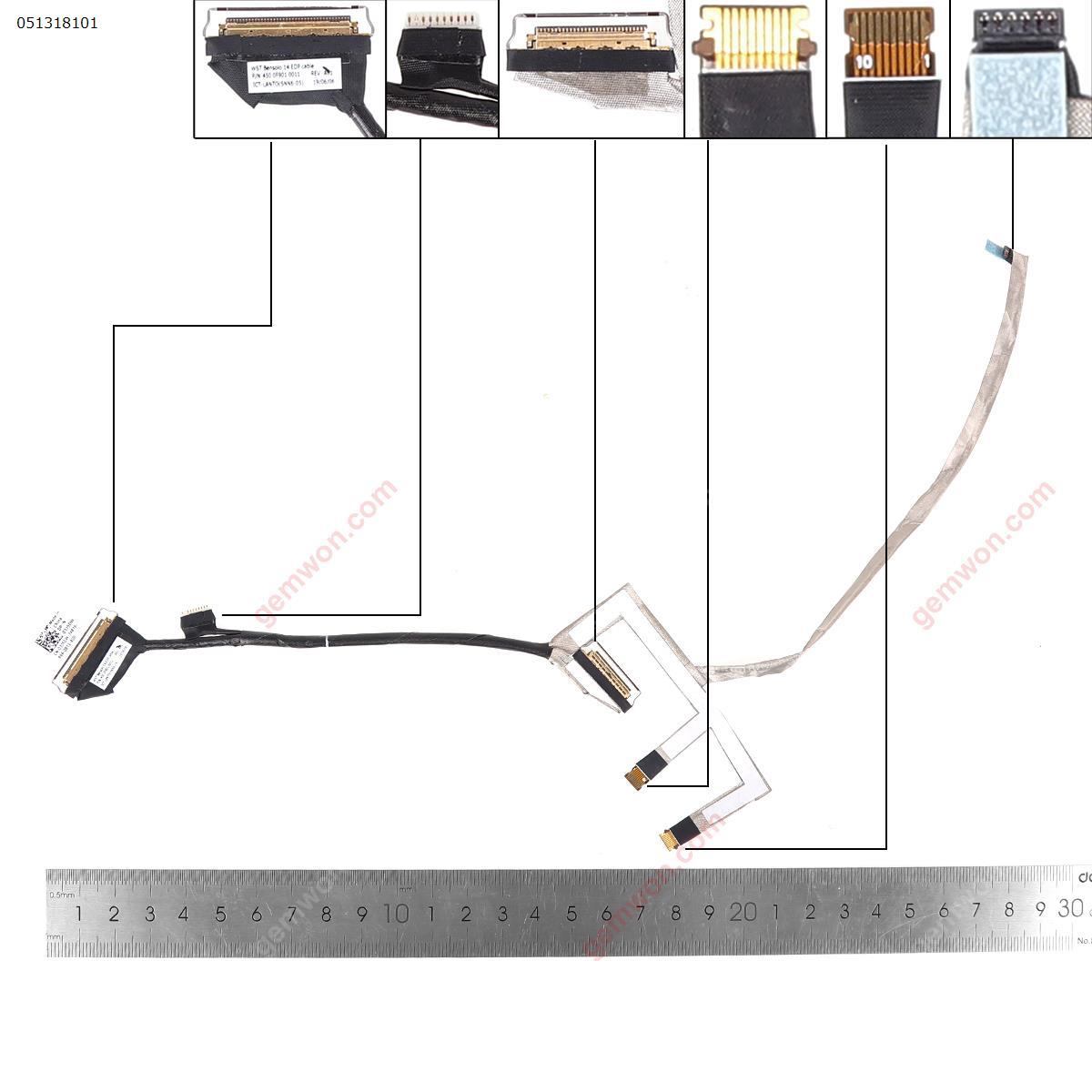 DELL 5482 5480 5488 30pin 0.5 LCD/LED Cable 03J5DW 450.0F901.0021