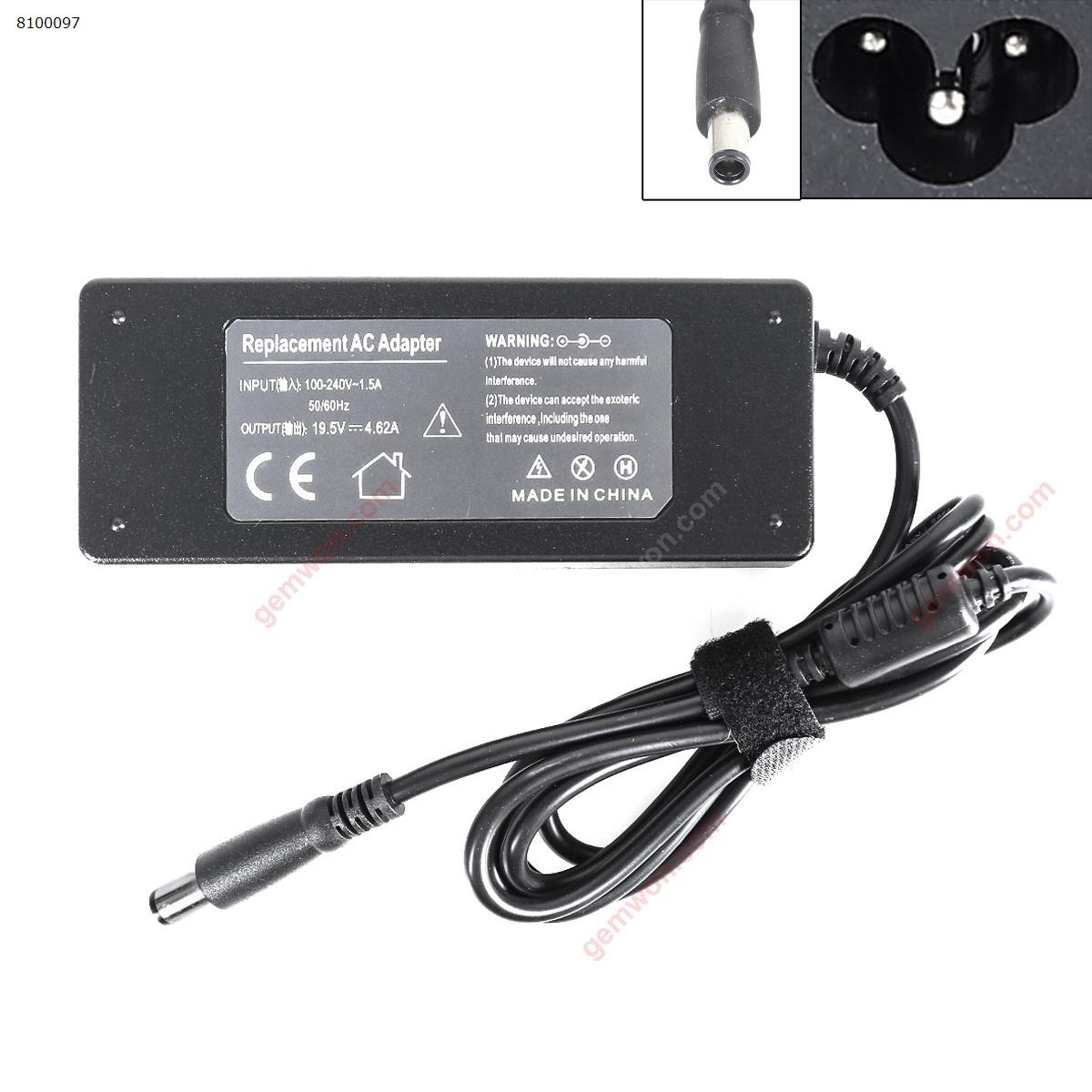 Dell 19.5V 4.62A Φ7.5*5.0mm (High Copy ) Laptop Adapter 19.5V 4.62A Φ7.5*5.0MM