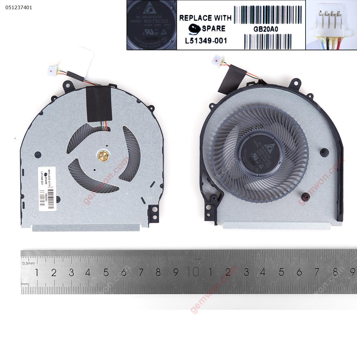 HP 14-dh1036tx 14m-dh tpn-w139 （Original,without cover）  N/A