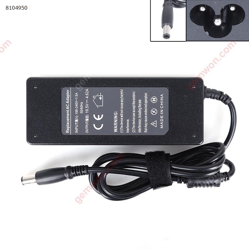 DELL 19.5V 4.62A 90W Φ7.4*5.0MM（High Copy）   Laptop Adapter 19.5V 4.62A 90W Φ7.4*5.0MM