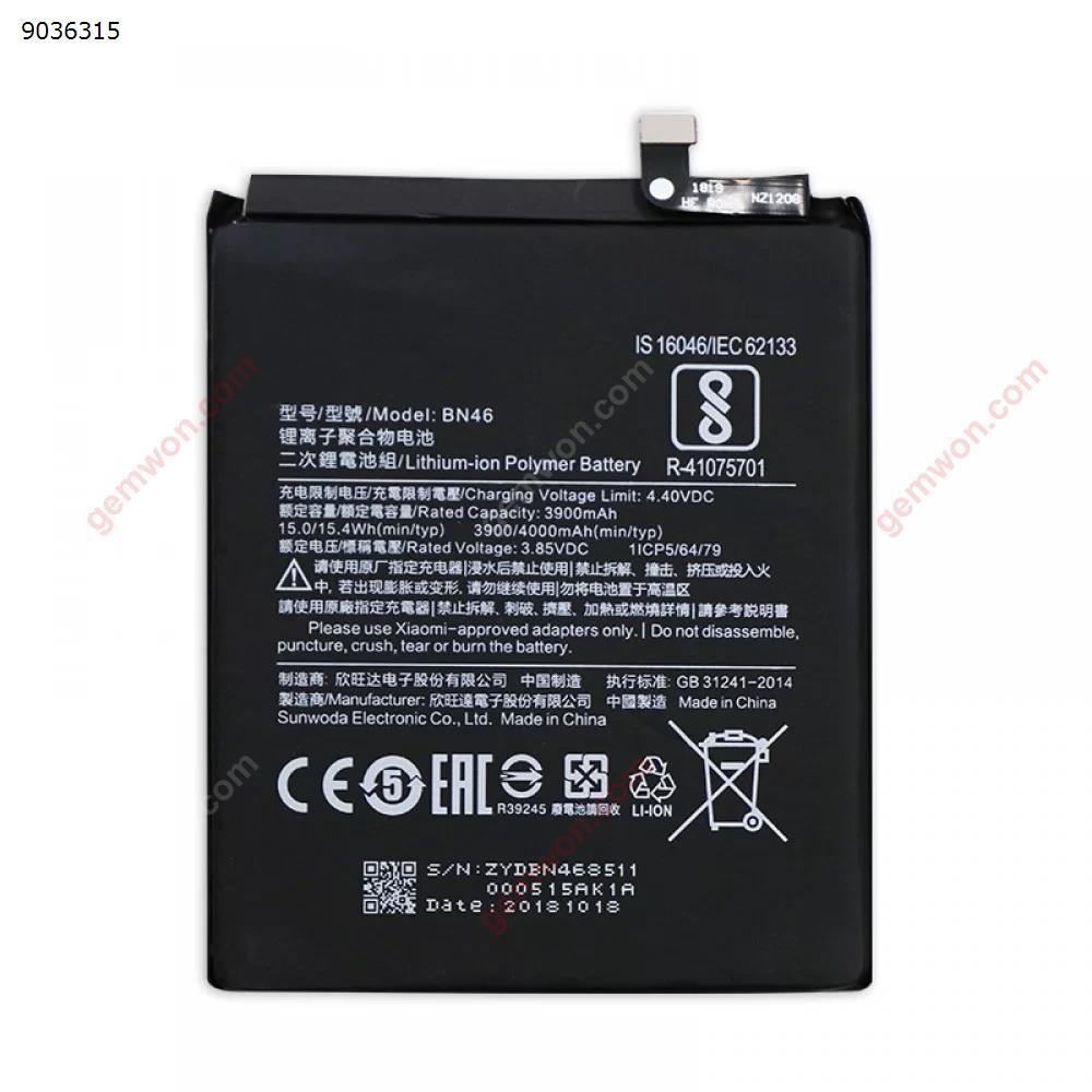 BN46 3900mAh Li-Polymer Battery for Xiaomi Redmi 7 / Redmi Note 6 Xiaomi Replacement Parts Xiaomi Redmi 7