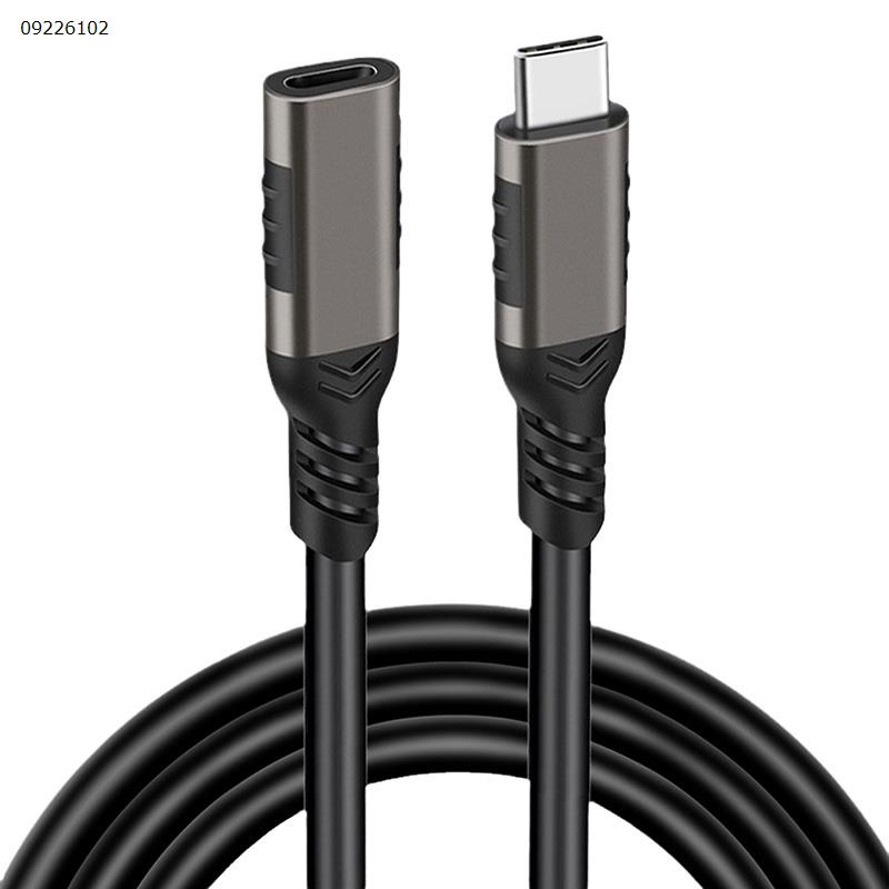 [240W 1M] Type-c extension cable Male to female 20Gbps data cable USB3.24K projection cable to PD240W charging cable Charger & Data Cable PQ067