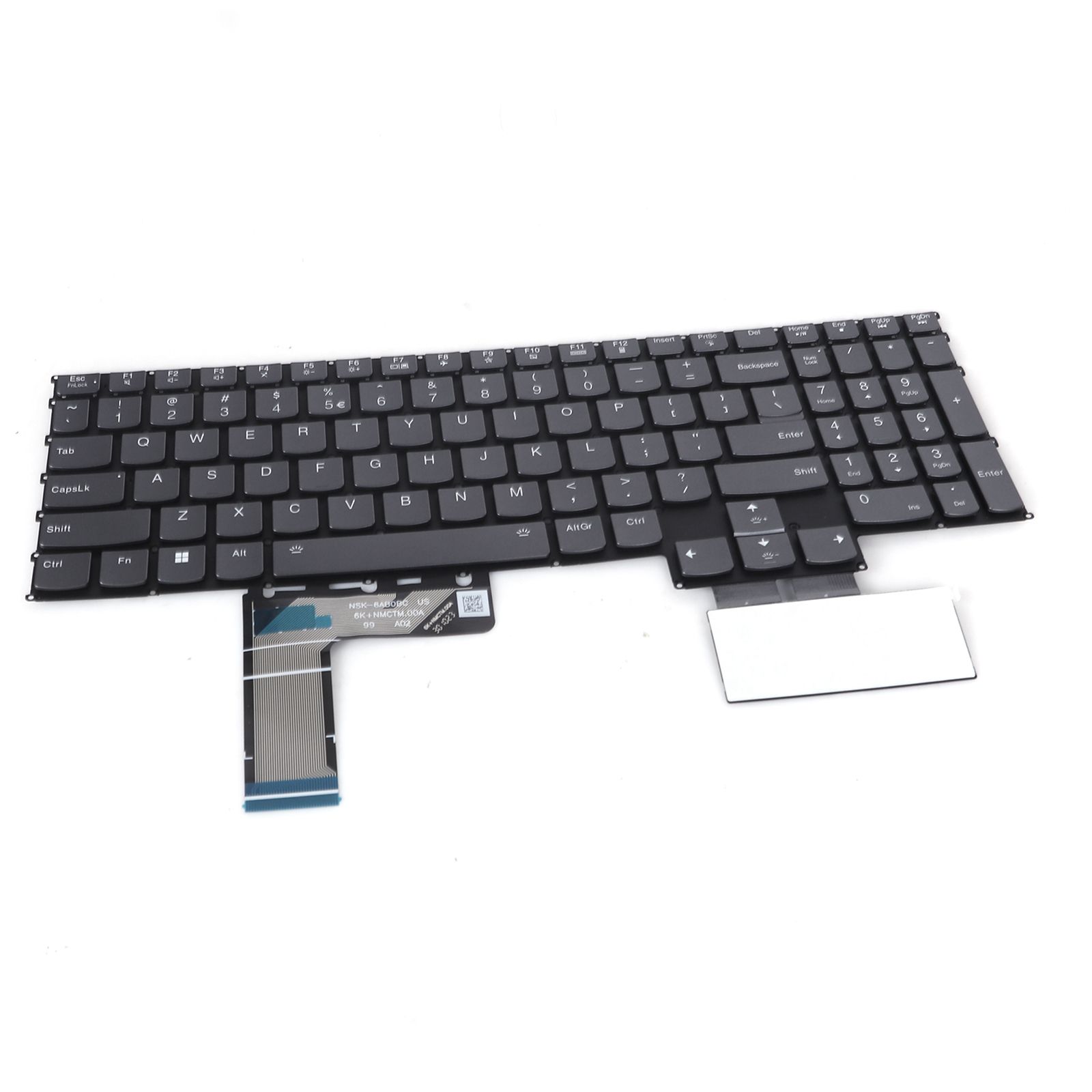 Lenovo R9000X R9000K 16ARHA7 ARHA7 2022 GRAY（PCB Backlit，Win8）  9Z.NMCBC.01D