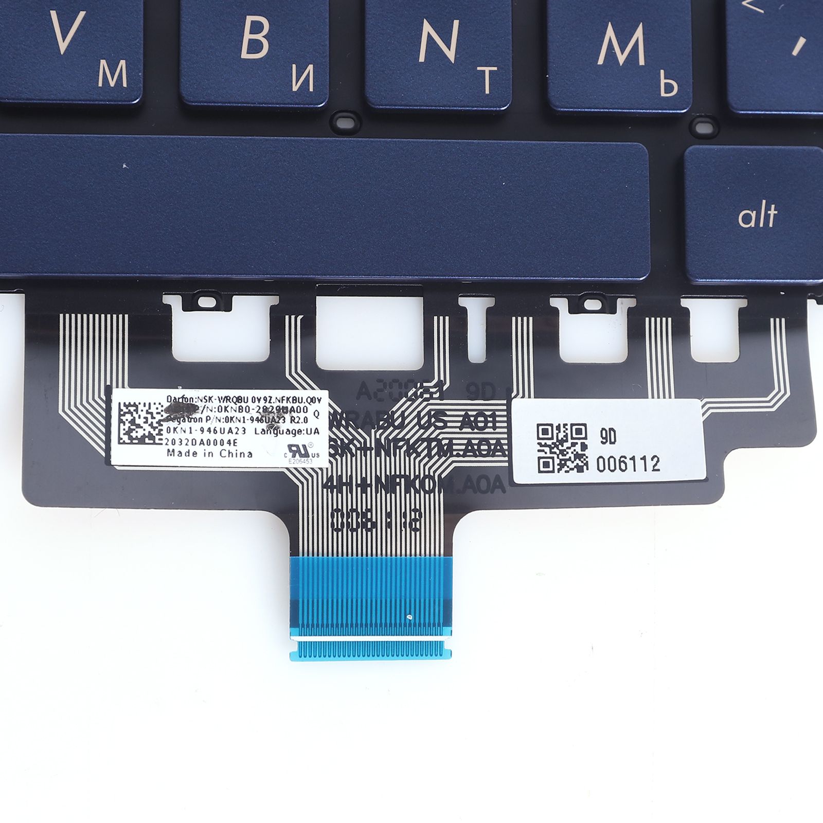 ASUS UX433 UX434 UX433FA UX433FN UX433FQ UX433FAC Blue,Backlit  N/A