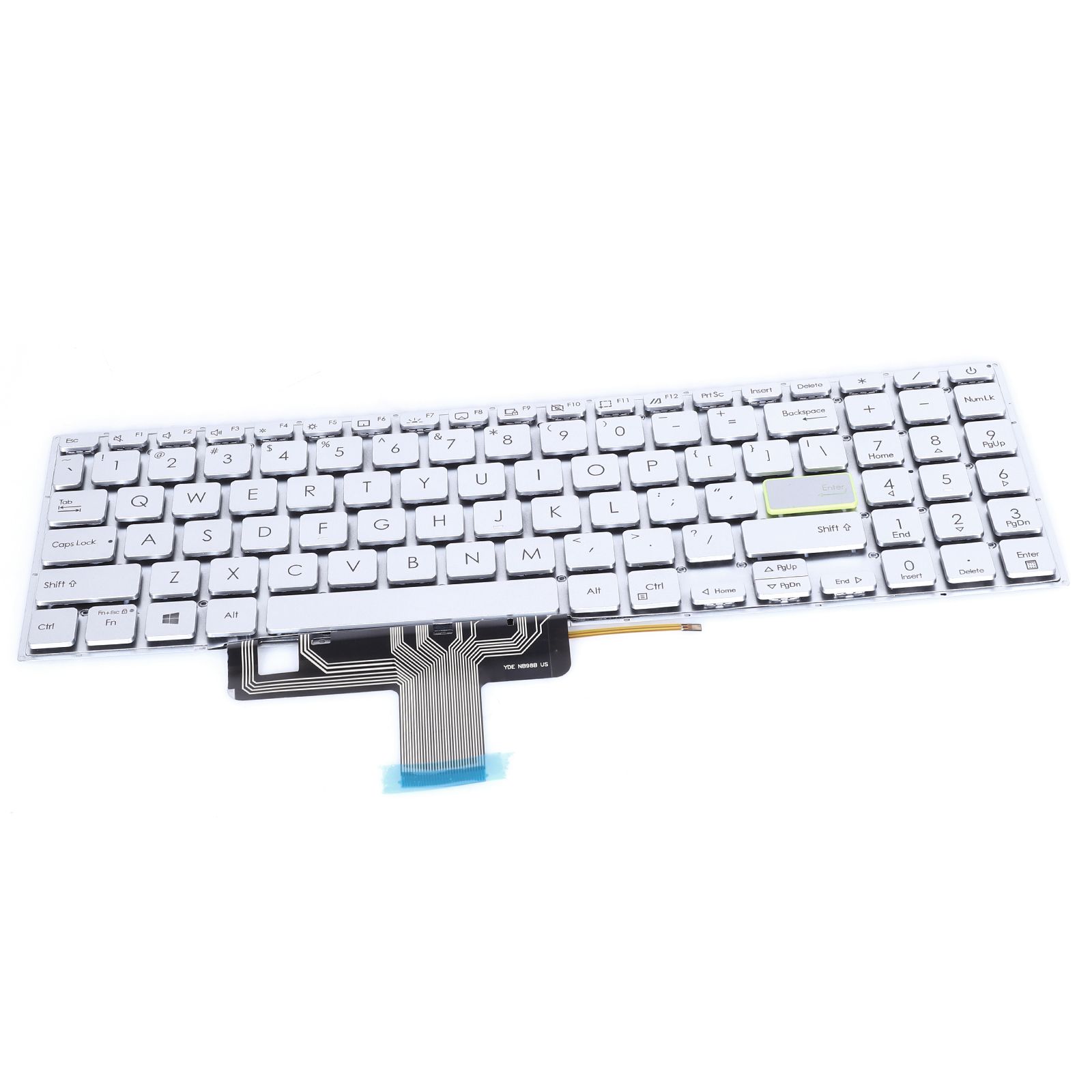 ASUS X521 E510 L510 S533 M5600L S5600F SILVER (Backlight，Win8)OEM   13-0230D-WX01-007