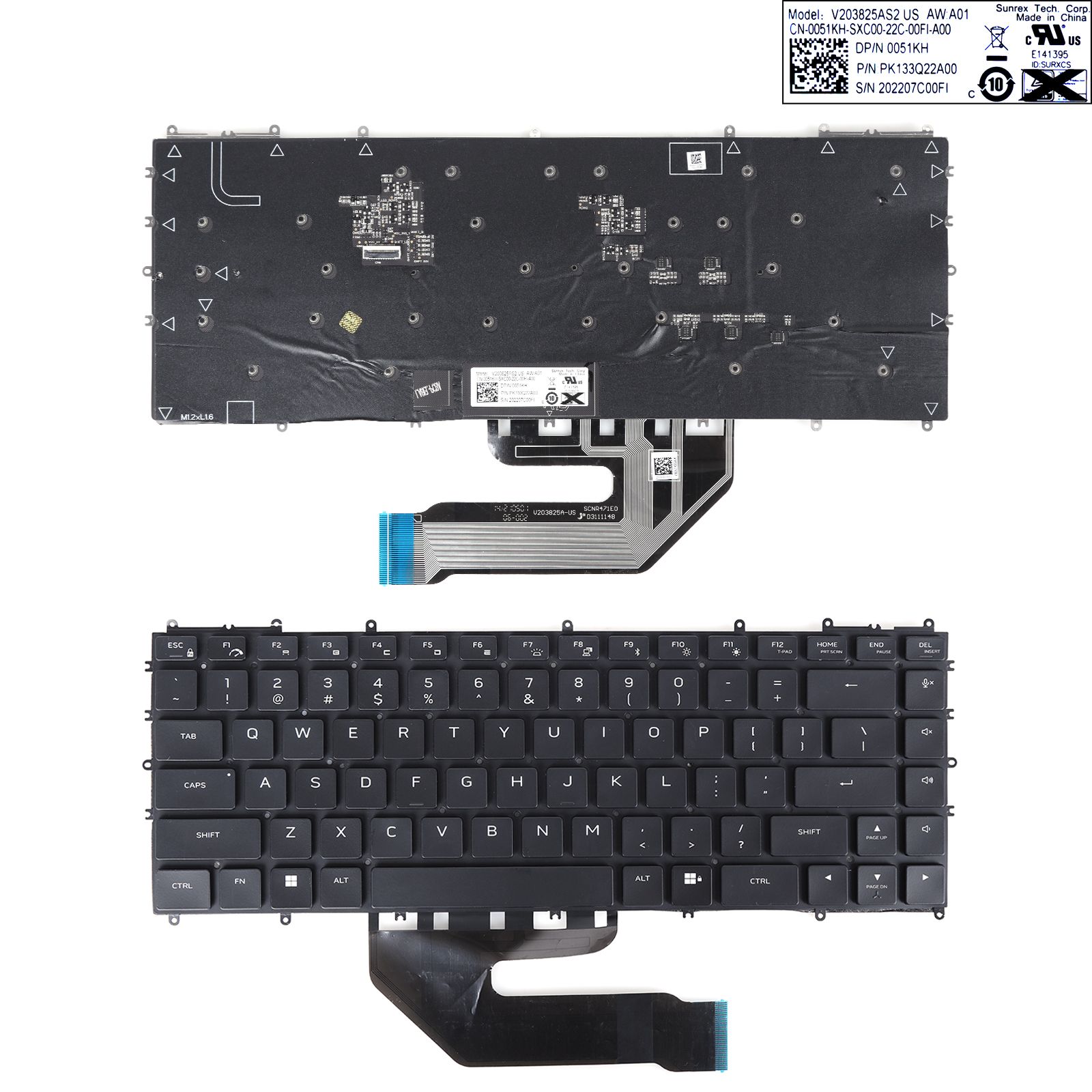 Dell X15 R2 Black（Colorful Backlit）  N/A