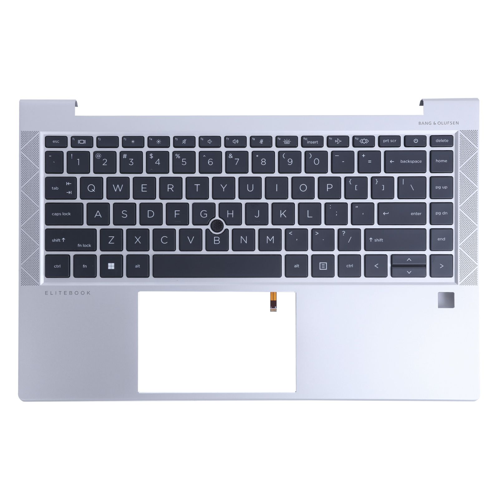 HP EliteBook 840 G7 G8 palmres with US keyboard case Upper cover Silver Cover N/A