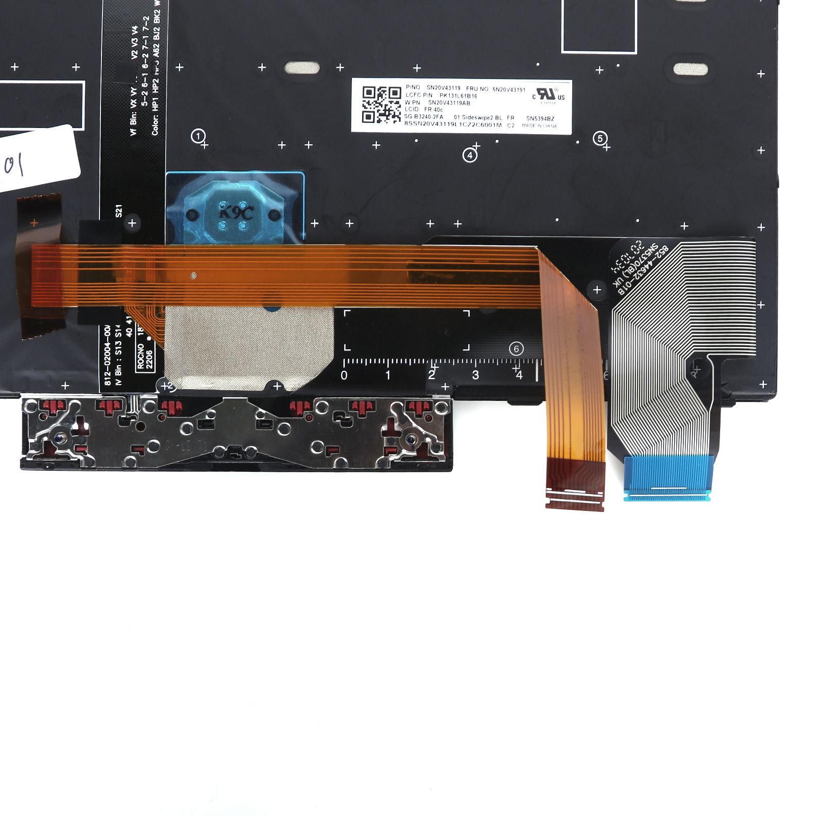 Lenovo/lBM Thinkpad X280 X13 Gen1 L13 Gen2 BLACK FRAME BLACK（Backlit，With Point，Win8）  SG-B3240-2FA