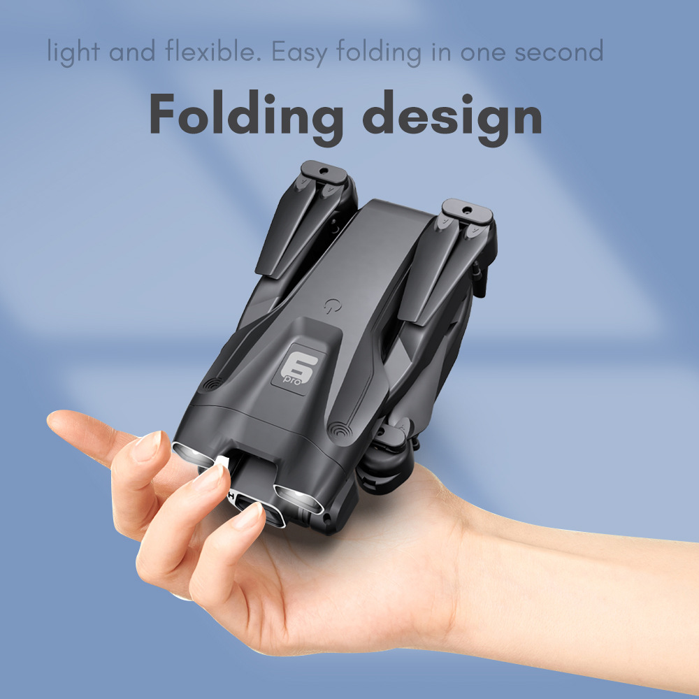 Hd aerial photography folding drone remote control aircraft quadcopter long endurance dual camera storage bag  H66