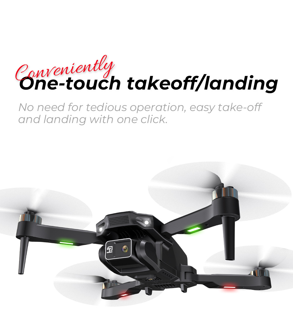 Drone brushless motor aerial photography optical flow hovering quadcopter cross-border drone remote control aircraft dual lens  H16