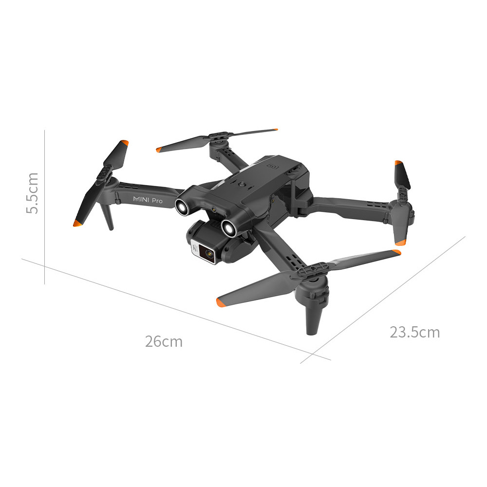 Four side obstacle avoidance UAV light flow hovering aircraft electric modulation HD aerial photography remote control aircraft dual lens  H63