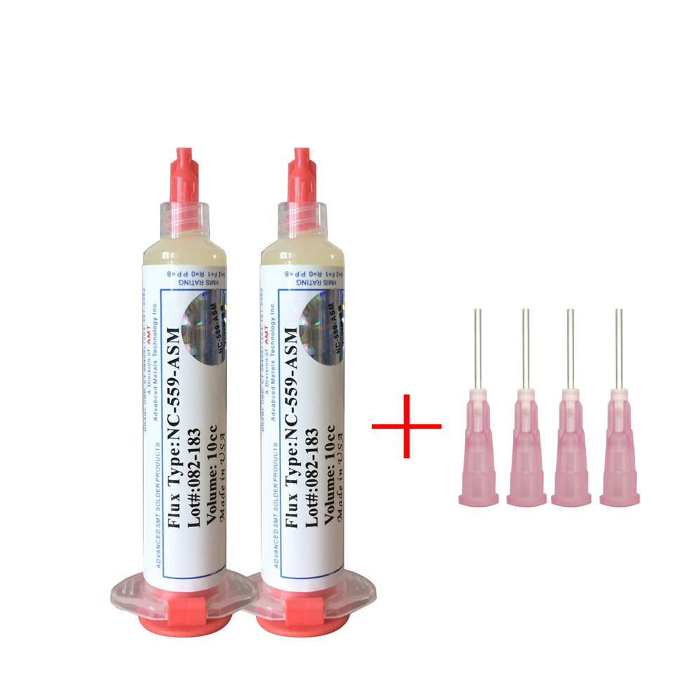 Black High quality NC-559-ASM 10cc soldering paste BGA CSP ball planting bead self-cleaning solder paste Soldering Tools and Accessories NC-559-ASM