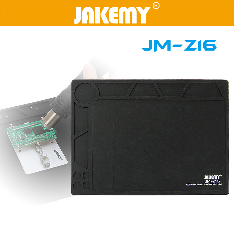 JM-Z16 anti-static thermal insulation maintenance platform mat silicone 359*260MM Repair Tools JM-Z16