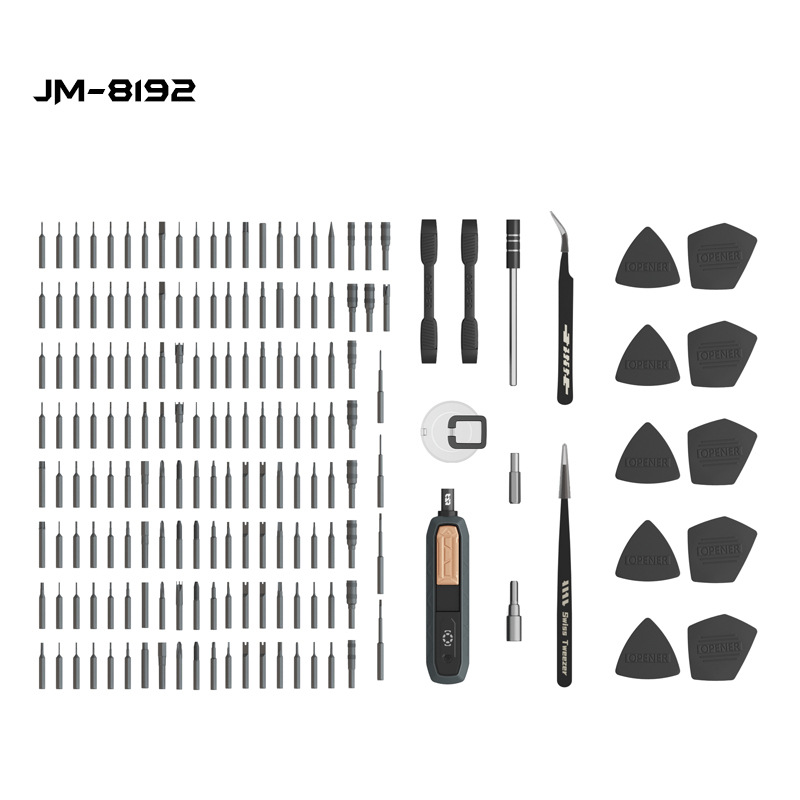 180-piece manual precision tool combination screwdriver set JM-8192 mobile phone model airplane dismantling machine repair box Repair Tools JM-8192