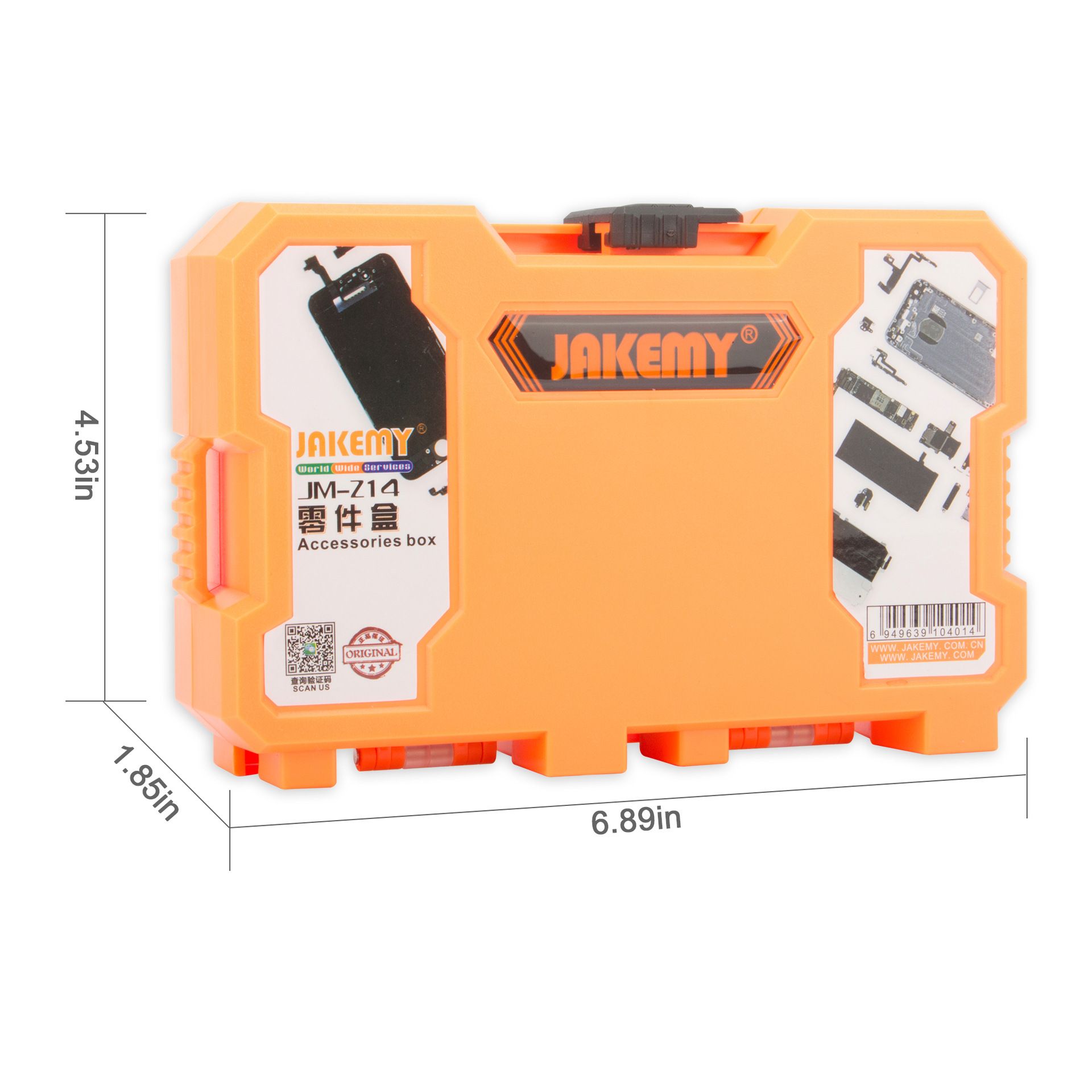 JM-Z14 parts box Detachable finishing screw and nut boot plate storage box Repair Tools JM-Z14