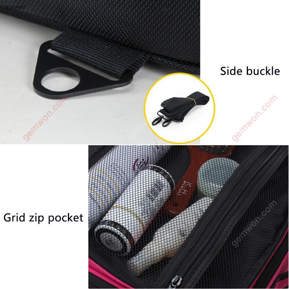 Professional multi-layer partition storage bag insert board cosmetic bag with makeup portable makeup large-scale tattoo semi-permanent toolbox -black Makeup Brushes & Tools  L