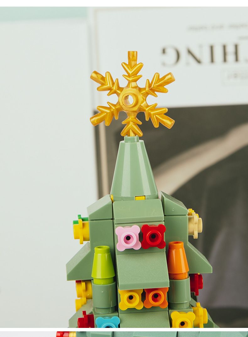 Christmas gift ideas Christmas decorations Christmas tree blocks Music box Music box Christmas toy ornaments  JK1302