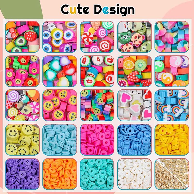 2320 pieces of fruit polymer clay beads fruit polymer clay beads handmade DIY jewelry accessories  RT-24035