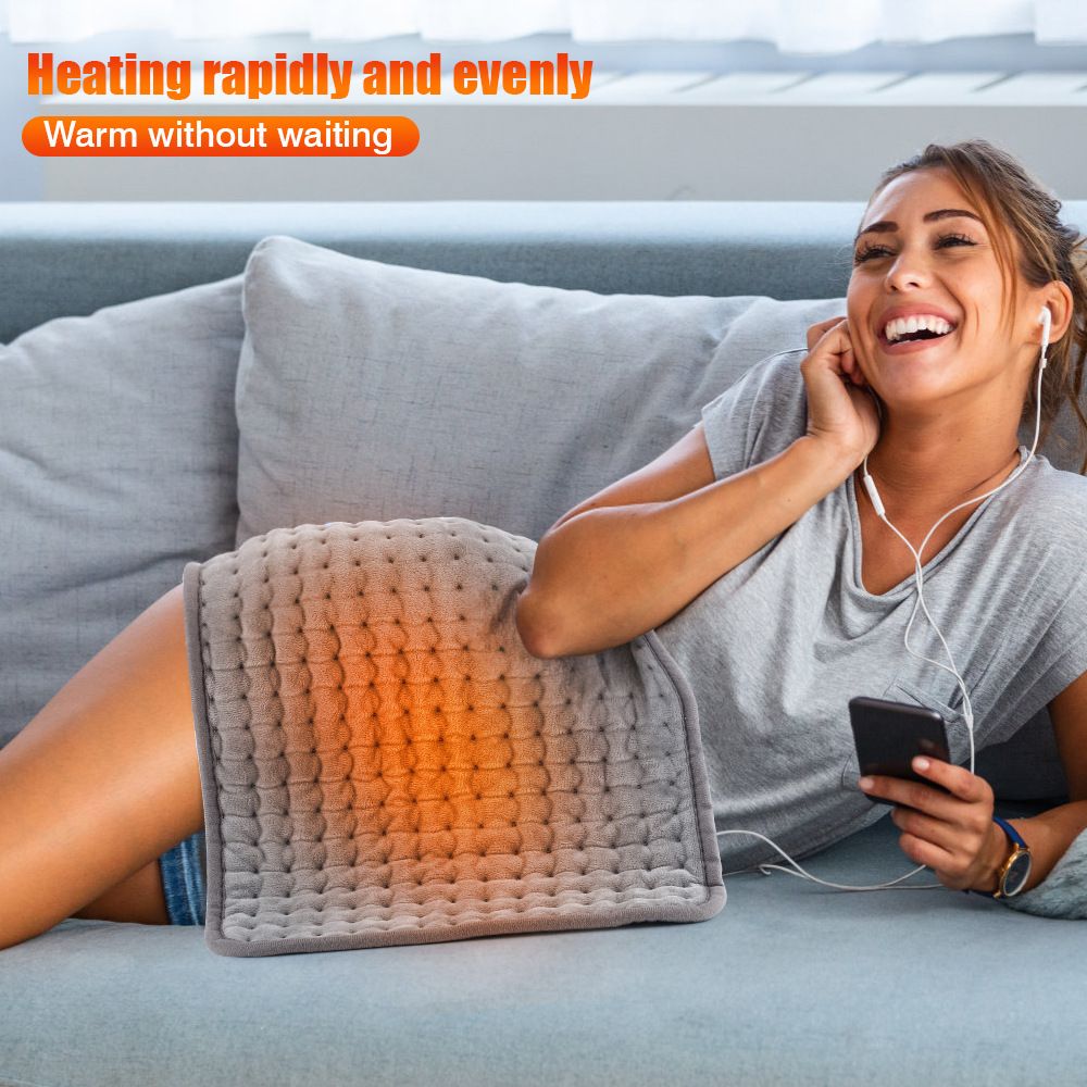 Multifunctional heating cushion home physiotherapy electric blanket winter shoulder and neck warm blanket 30*60cm European regulations  102248