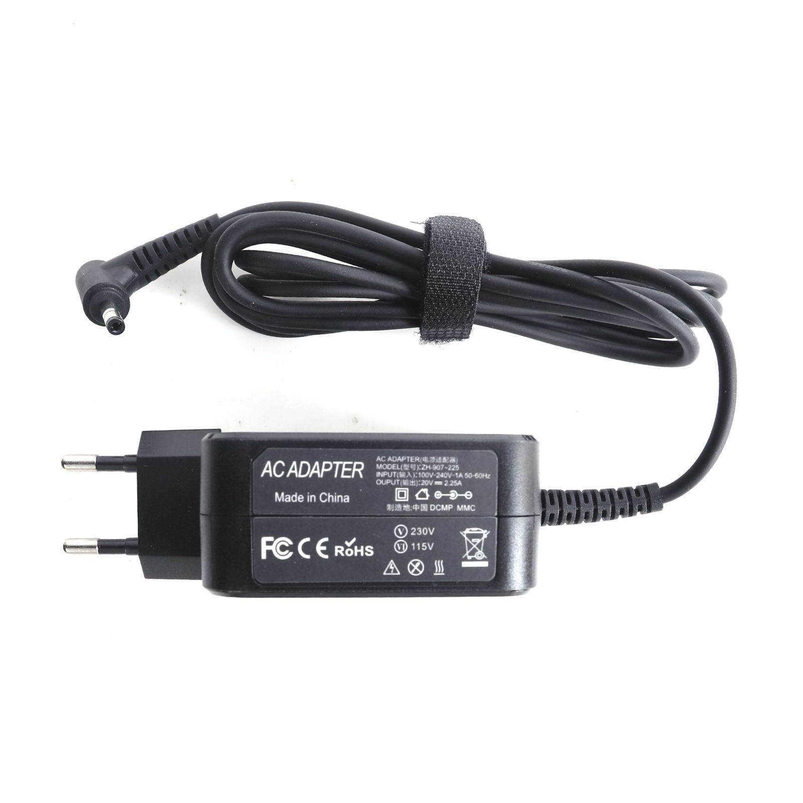 LENOVO 20V 2.25AΦ4.0*1.7 45W Ideapad 100 100s Yoga310 Yoga510（Wall Charger Portable Power Adapter）Plug：EU Laptop Adapter 20V 2.25AΦ4.0*1.7 45W