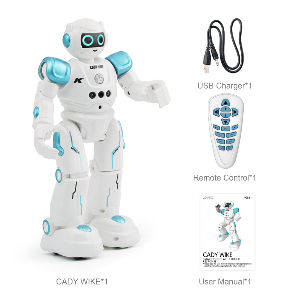 [Blue] Remote control intelligent programming robot educational children