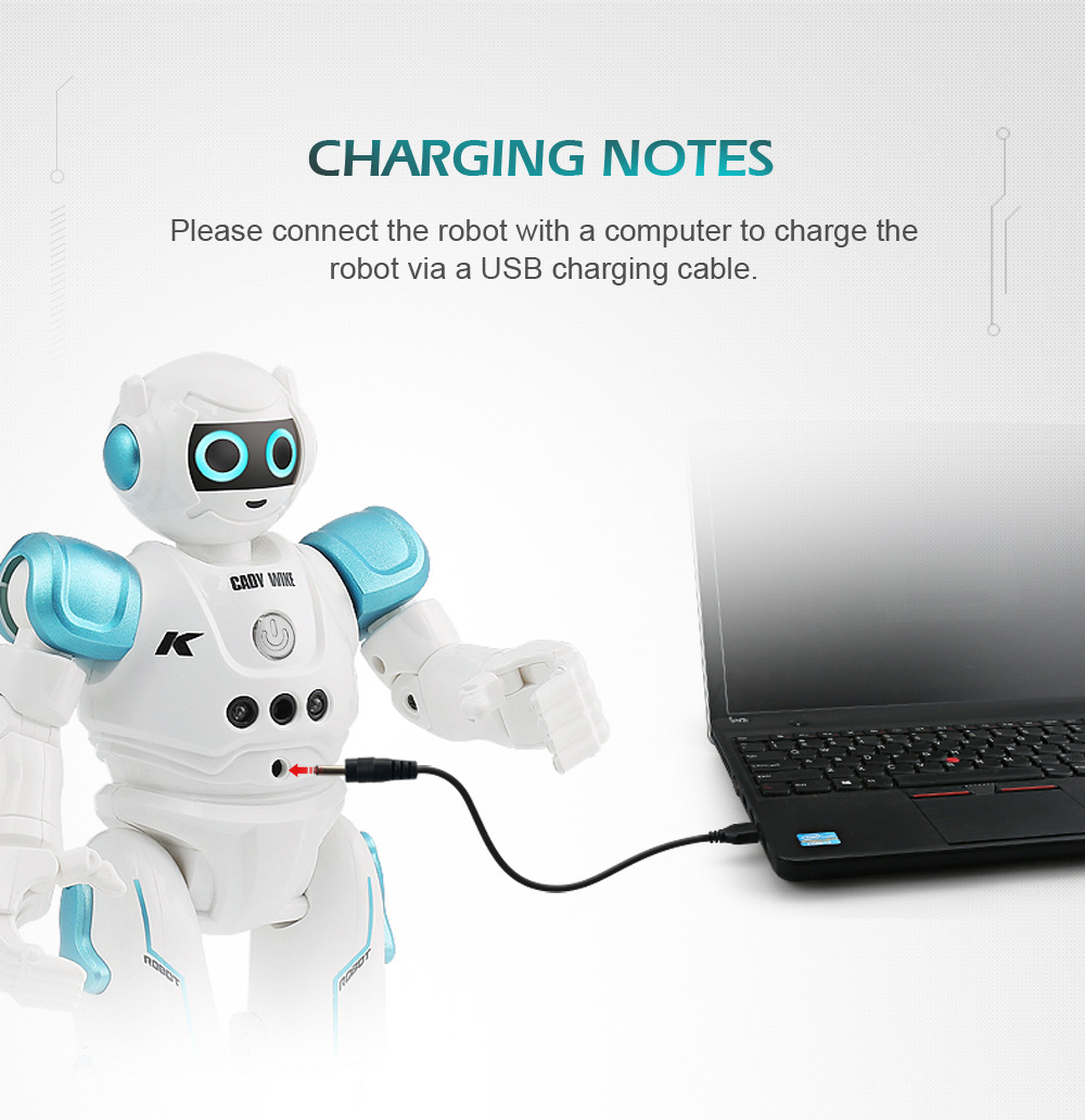 [Blue] Remote control intelligent programming robot educational children