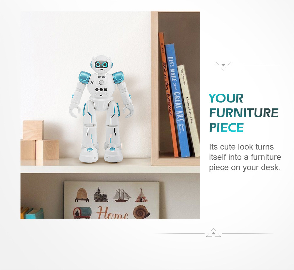 [Blue] Remote control intelligent programming robot educational children