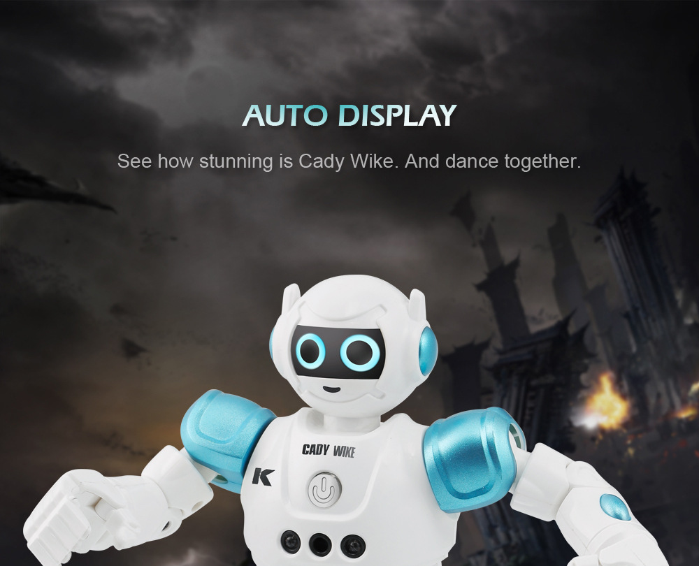 [Blue] Remote control intelligent programming robot educational children