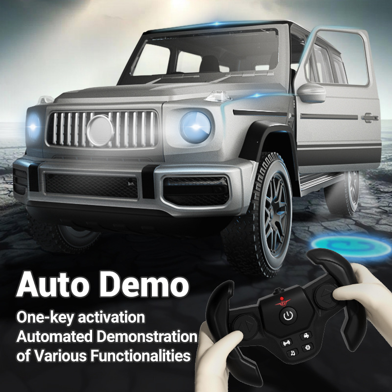 [Pink] Simulation 1:14 climbing off-road vehicle model Gesture sensing RC remote control car children